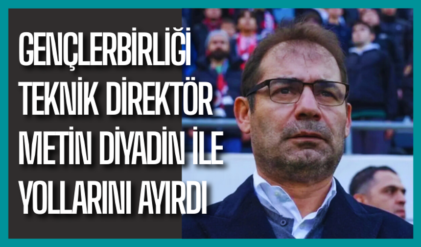 Gençlerbirliği, Metin Diyadin ile yollarını ayırdı