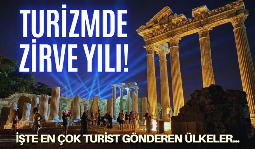Turizmde zirve yılı! İşte en çok turist gönderen ülkeler...