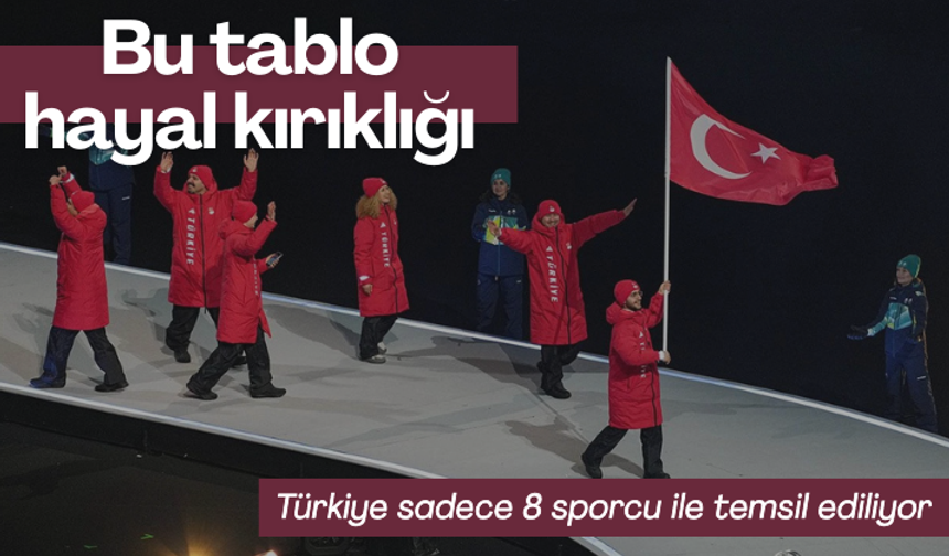 86 Milyonluk Türkiye sadece 8 sporcu ile temsil ediliyor