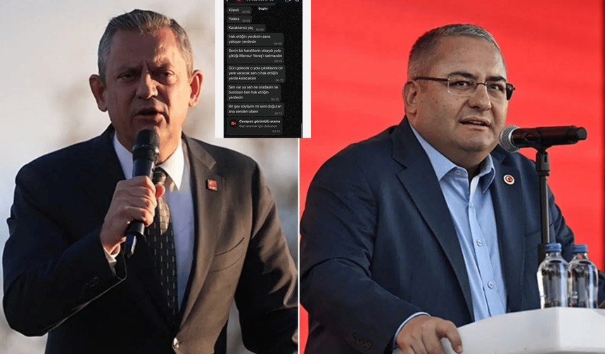 Özgür Özel hakaret ve küfürler yağdırdı! O mesajlar ortaya çıktı