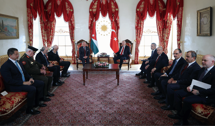 Ürdün Kralı 2. Abdullah Türkiye'de