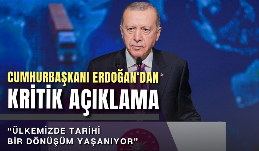 Cumhurbaşkanı Erdoğan konuşuyor