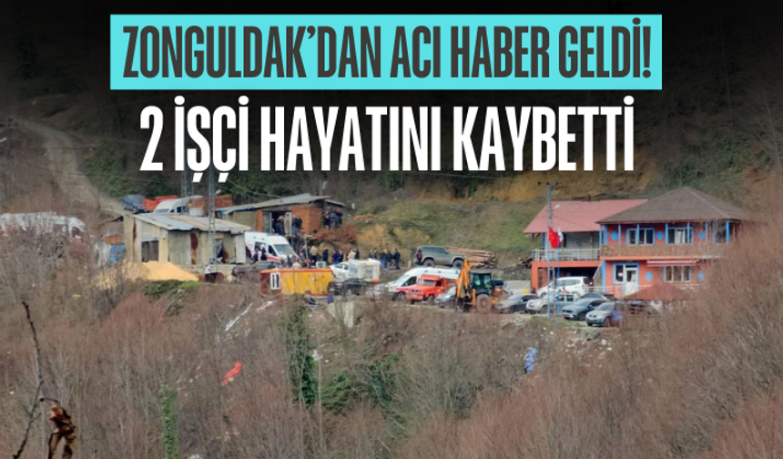 Zonguldak'taki göçük faciasından acı haber! 2 işçi hayatını kaybetti