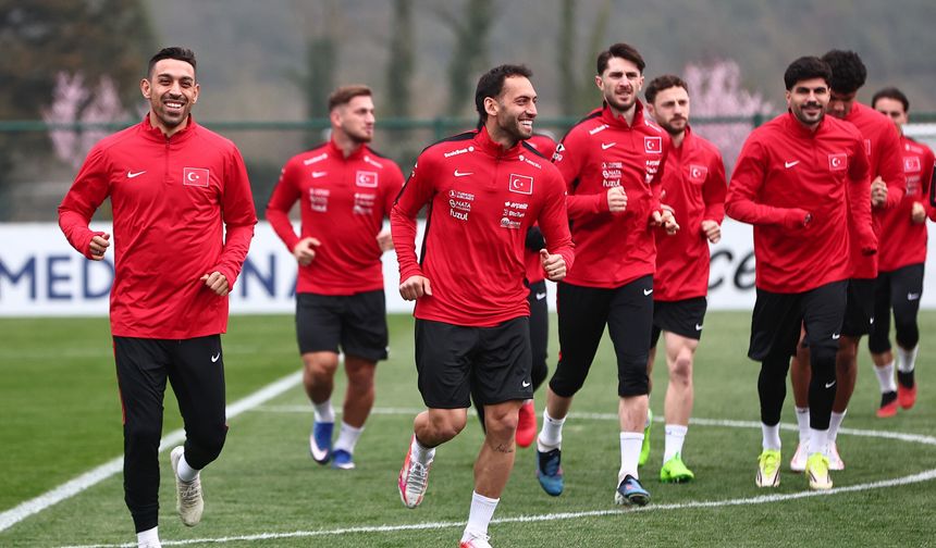 A Milli Takım, Romanya maçı hazırlıklarını sürdürdü