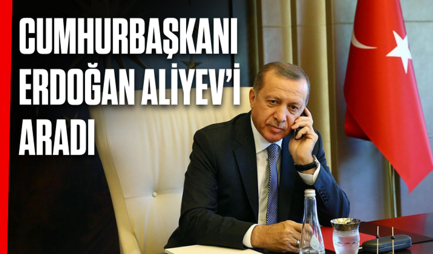 Cumhurbaşkanı Erdoğan Aliyev ile görüştü
