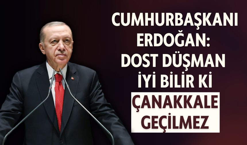 Cumhurbaşkanı Erdoğan konuşuyor