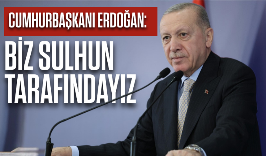 Cumhurbaşkanı Erdoğan konuşuyor