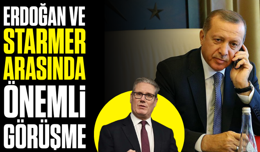Cumhurbaşkanı Erdoğan, Starmer ile görüştü
