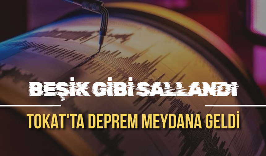 Tokat'ta korkutan deprem! Niksar 5.5 ile sallandı
