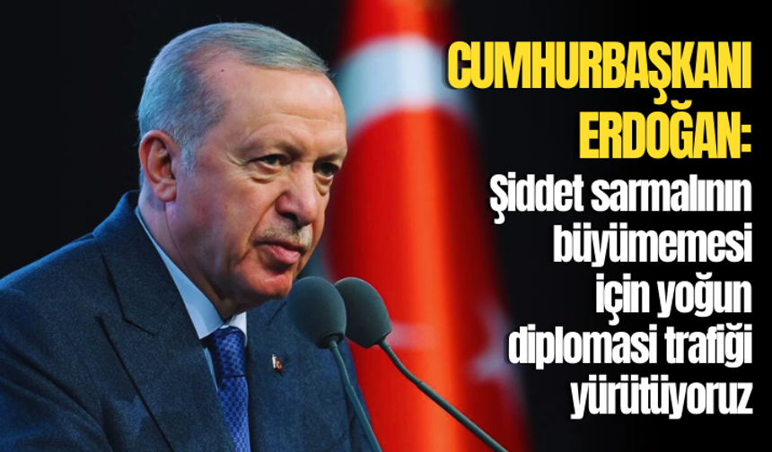 Cumhurbaşkanı Erdoğan konuşuyor