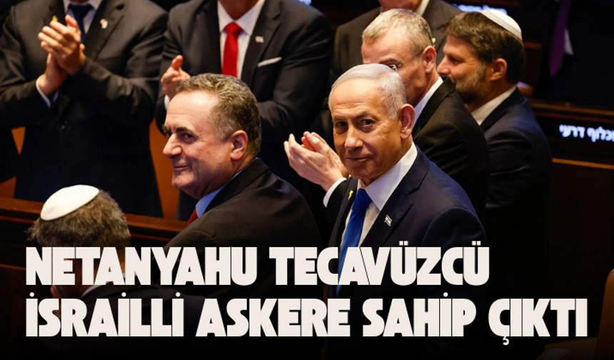 Netanyahu tecavüzcü İsrailli askere sahip çıktı
