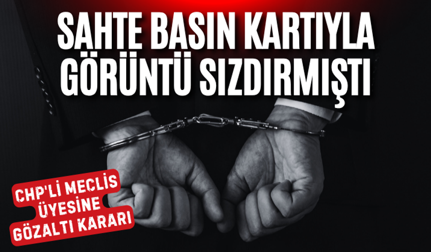 Sahte basın kartıyla İmamoğlu duruşmalarından görüntü sızdırmıştı: CHP'li meclis üyesine gözaltı kararı