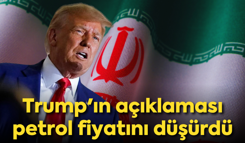 Trump'ın açıklaması brent petrol fiyatını düşürdü
