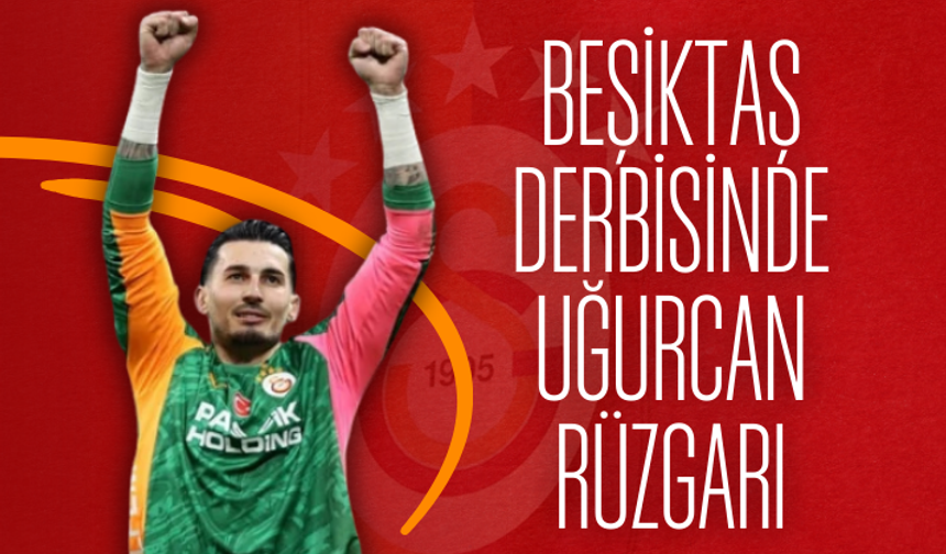 Uğurcan Çakır, yine Beşiktaş derbisine damga vurdu