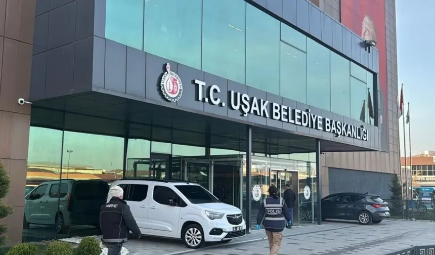 Uşak Belediyesine yönelik operasyonda 4 kişi daha gözaltına alındı