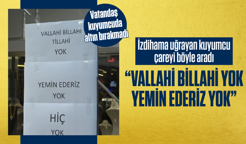 Fiyat düşünce altına hücum ettiler! "Vallahi billahi yok" yazısı izdihamı durduramadı