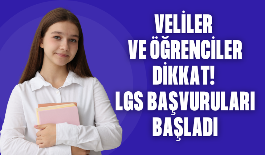 Veliler ve öğrenciler dikkat! LGS başvuruları başladı