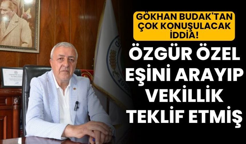 AK Parti'ye geçen Gökhan Budak'tan çok konuşulacak iddia! Özgür Özel eşini arayıp vekillik teklif etmiş