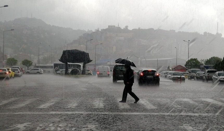Meteoroloji uyardı! Çok sayıda ilde kuvvetli yağış bekleniyor