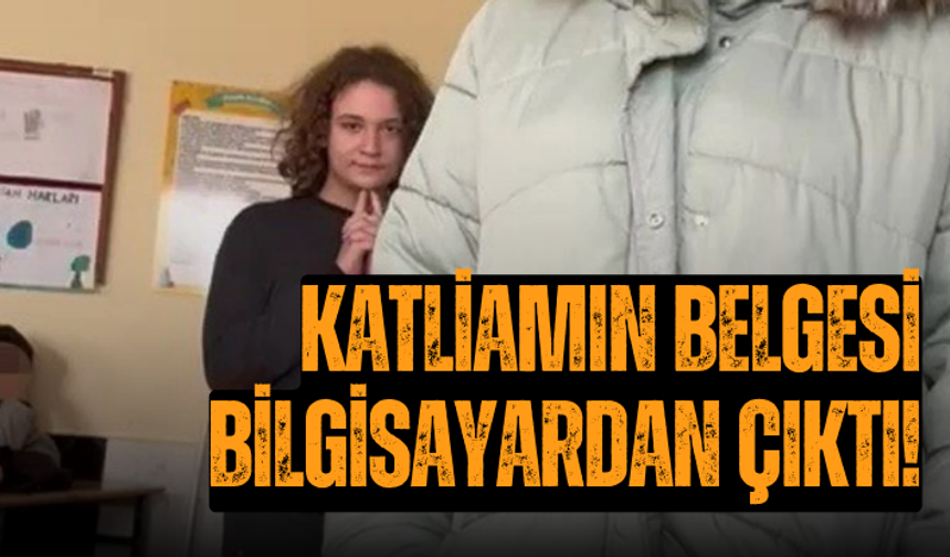 Katliamın belgesi bilgisayardan çıktı! 11 Nisan'da planlamış...
