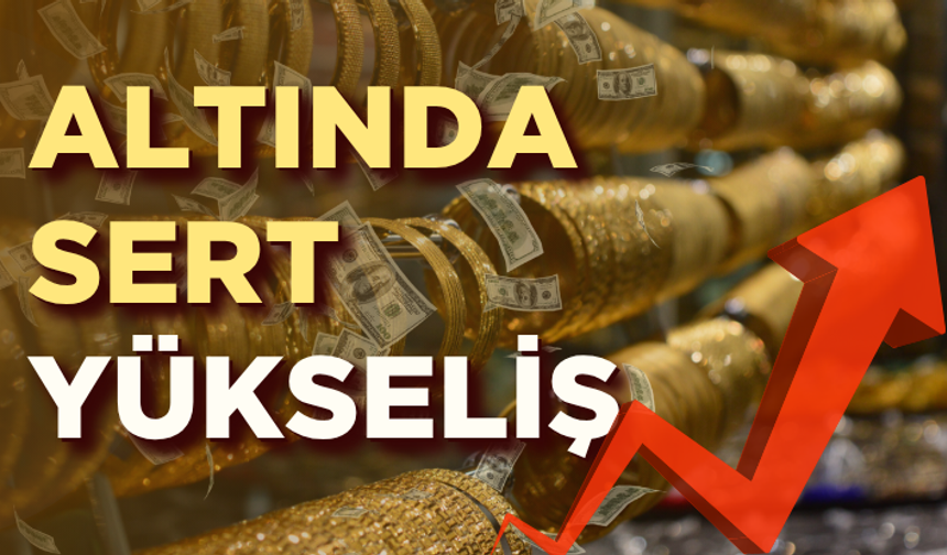 Altında sert yükseliş: Gram altın 7 bin lirayı aştı