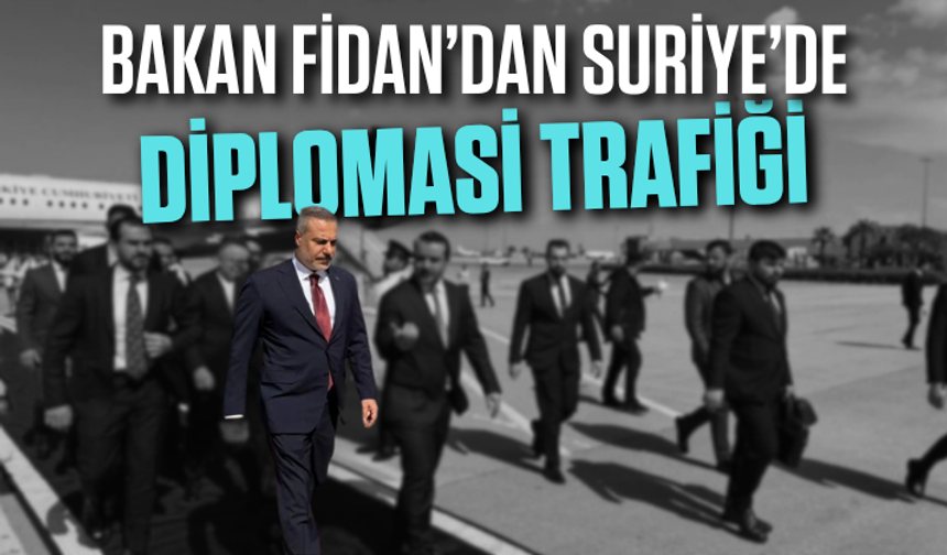 Bakan Fidan Suriye’de Şara ve Zelenskiy ile görüşecek