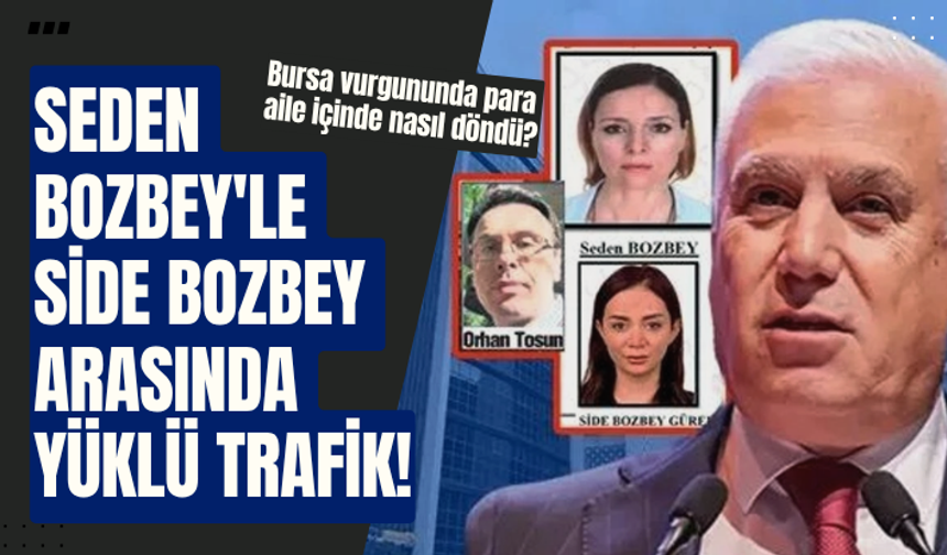 Bursa vurgununda para aile içinde nasıl döndü: Seden Bozbey'le Side Bozbey arasında yüklü trafik!