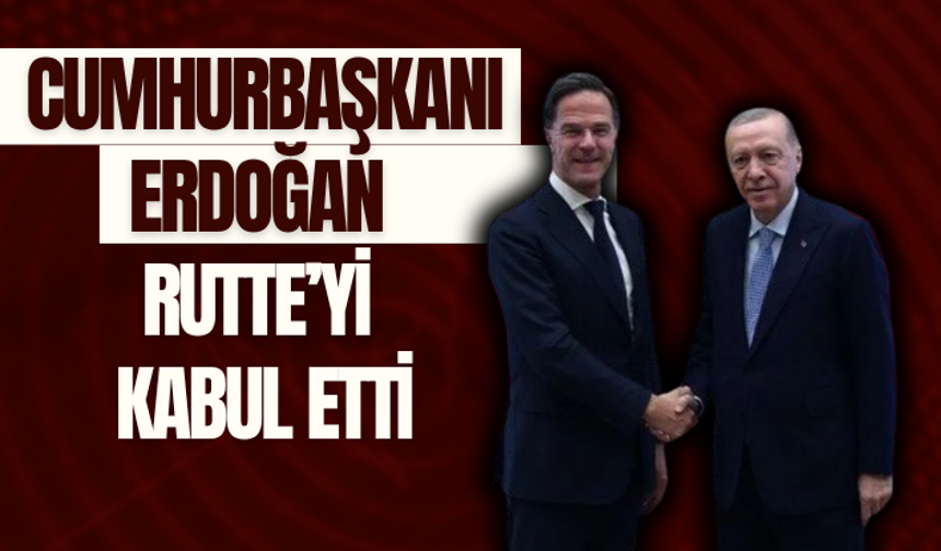 Cumhurbaşkanı Erdoğan, NATO Genel Sekreteri ile bir araya geldi