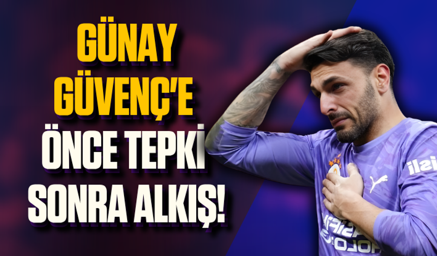 Günay Güvenç'e önce tepki sonra alkış! Hüngür hüngür ağladı