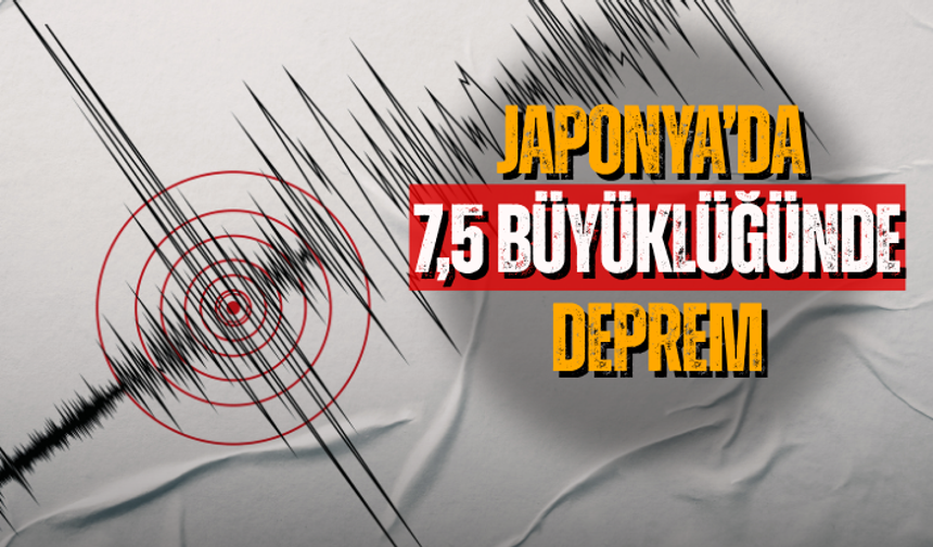 Japonya’da 7,4 büyüklüğünde deprem: Tsunami uyarısı yapıldı