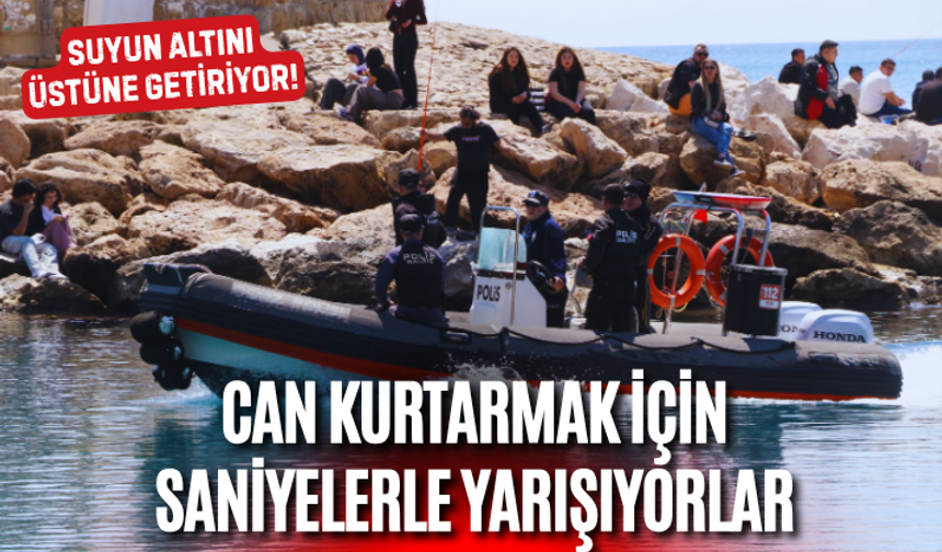 Suyun altını üstüne getiriyor! Can kurtarmak için saniyelerle yarışıyorlar...