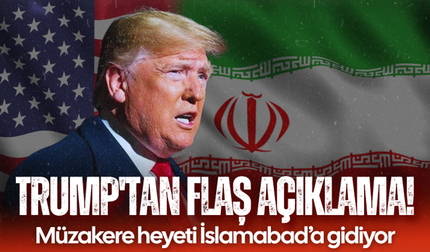 Trump'tan flaş açıklama: Müzakereler salı günü yapılacak