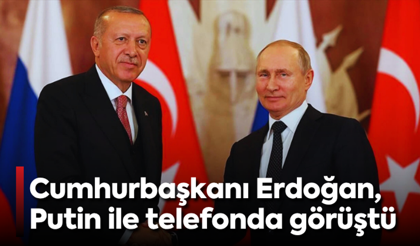Cumhurbaşkanı Erdoğan, Putin ile görüştü