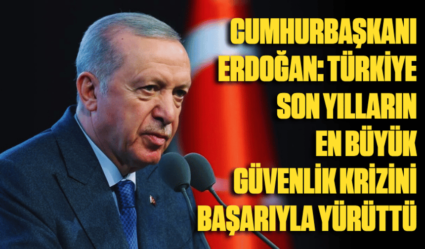 Cumhurbaşkanı Erdoğan, Türkiye Yüzyılı Yatırım İçin Güçlü Merkez Programı’nda konuşuyor