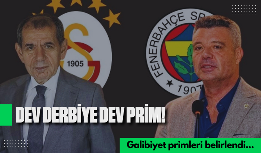 Dev derbiye dev prim! Fenerbahçe ve Galatasaray galibiyet primlerini belirledi...