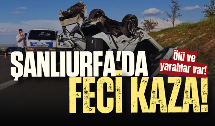 Şanlıurfa'da feci kaza: 3 ölü, 5 yaralı
