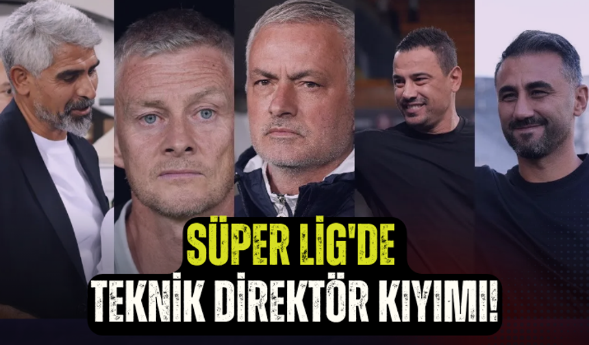 Süper Lig'de teknik direktör kıyımı! 13 takım, 34 farklı teknik adamla çalıştı