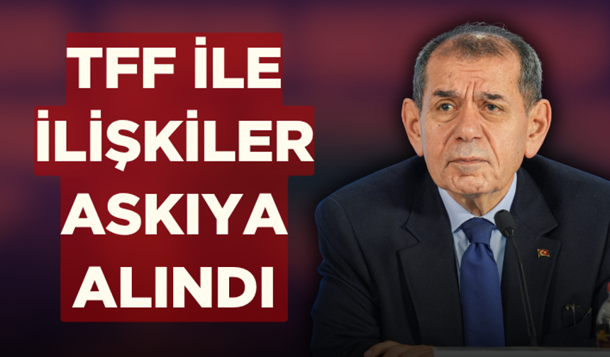 Galatasaray'dan flaş karar! TFF ile ilişkiler askıya alındı