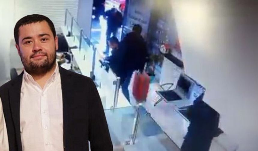 Muhittin Böcek'in oğlu Gökhan Böcek paraları turuncu valizle böyle taşıdı