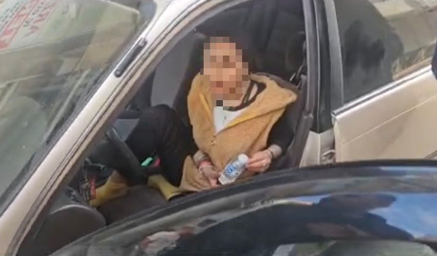 Pes dedirten hırsızlık! "Araç benim" dedi, arabadan inmedi
