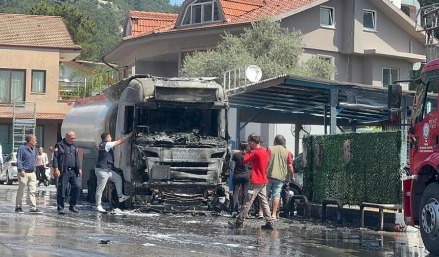 Tanker yangınının güvenlik kamera kayıtları ortaya çıktı