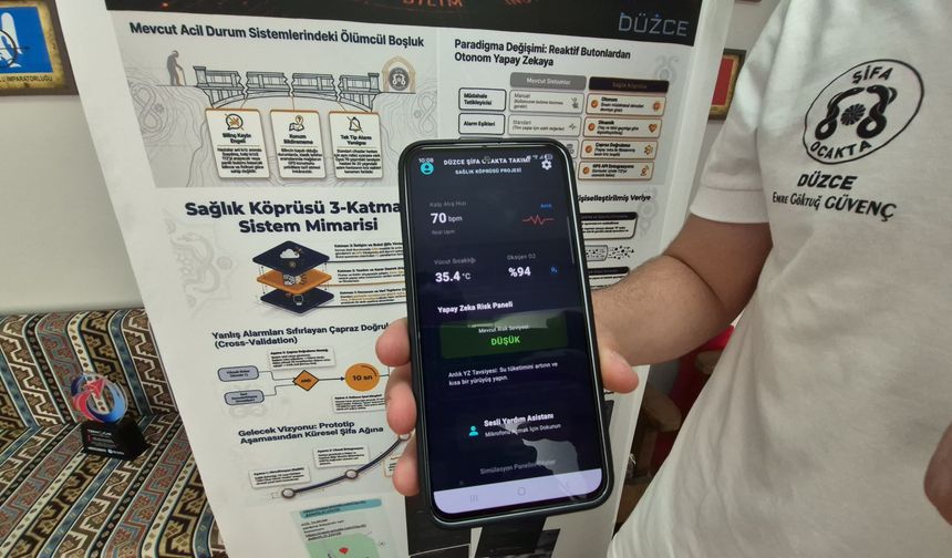 Hayat kurtaran proje: Kriz anında ambulansı yapay zeka çağıracak!