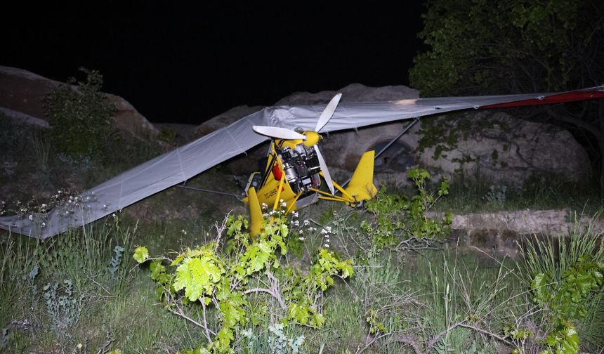 Nevşehir’de hava aracı arızalandı: Pilotun soğukkanlılığı olası faciayı önledi