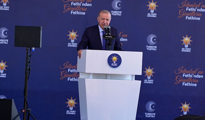 CANLI | Cumhurbaşkanı Erdoğan, Haliç Kongre Merkezi'nde düzenlenen programda konuşuyor