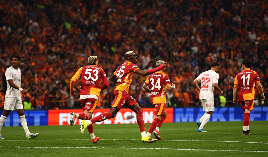 Şampiyon Galatasaray!