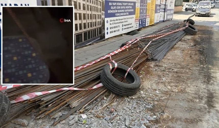 Akılalmaz olay! İnşaat demiri İETT otobüsünün altından girdi, yolcuyu yaraladı