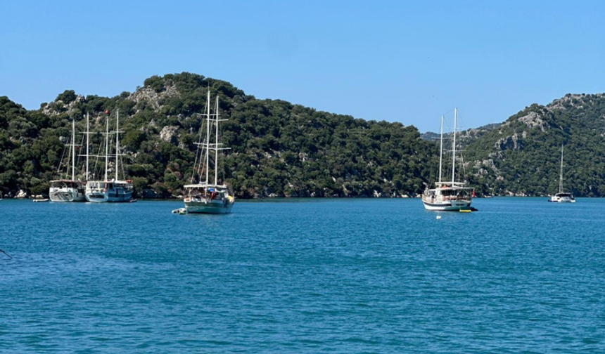 Kekova’da yaz sezonu hareketliliği başladı