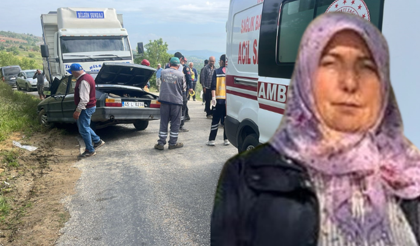 Kamyon ile otomobil kafa kafaya çarpıştı: İki çocuk annesinden acı haber!
