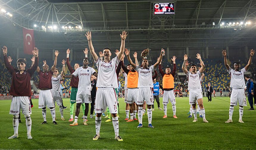 Trabzonspor finalde! Bordo-mavililer kupa finalinde Konyaspor ile karşılaşacak
