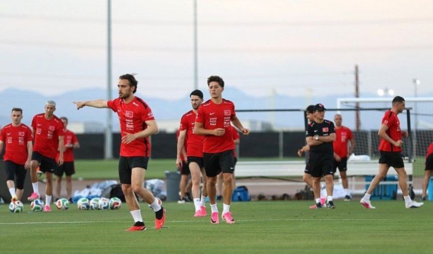 A Milli Futbol Takımımız, Paraguay maçının hazırlıklarına başladı!